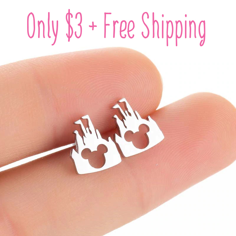 Disney 925 Sterling Silver Earrings - Only $3 Free Shipping