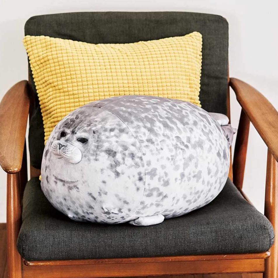 Angry Seal Pillow